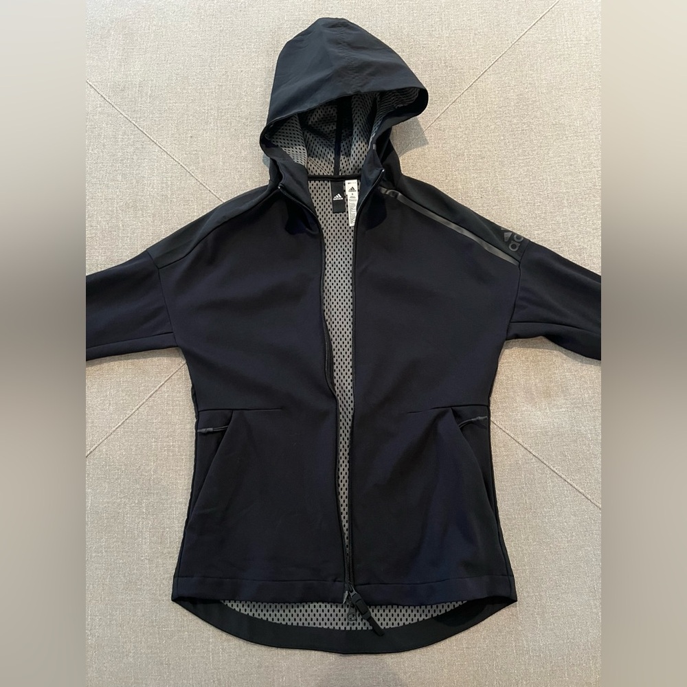 Adidas Women's Z.n.e. Duo Hoodie Full Zip Jacket